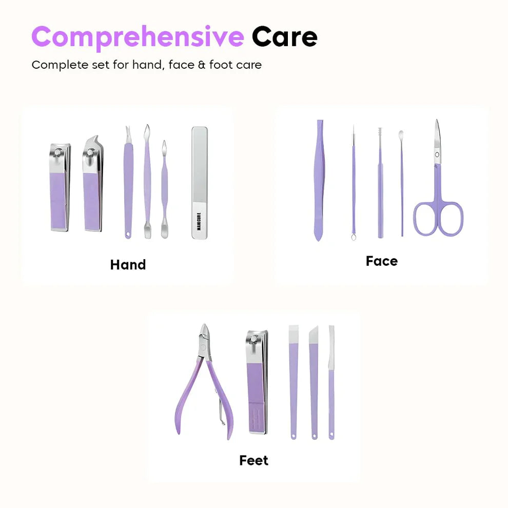 Portable Nail Clippers Set