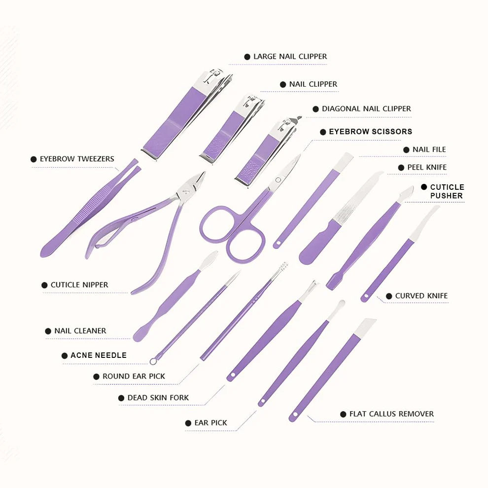 Portable Nail Clippers Set