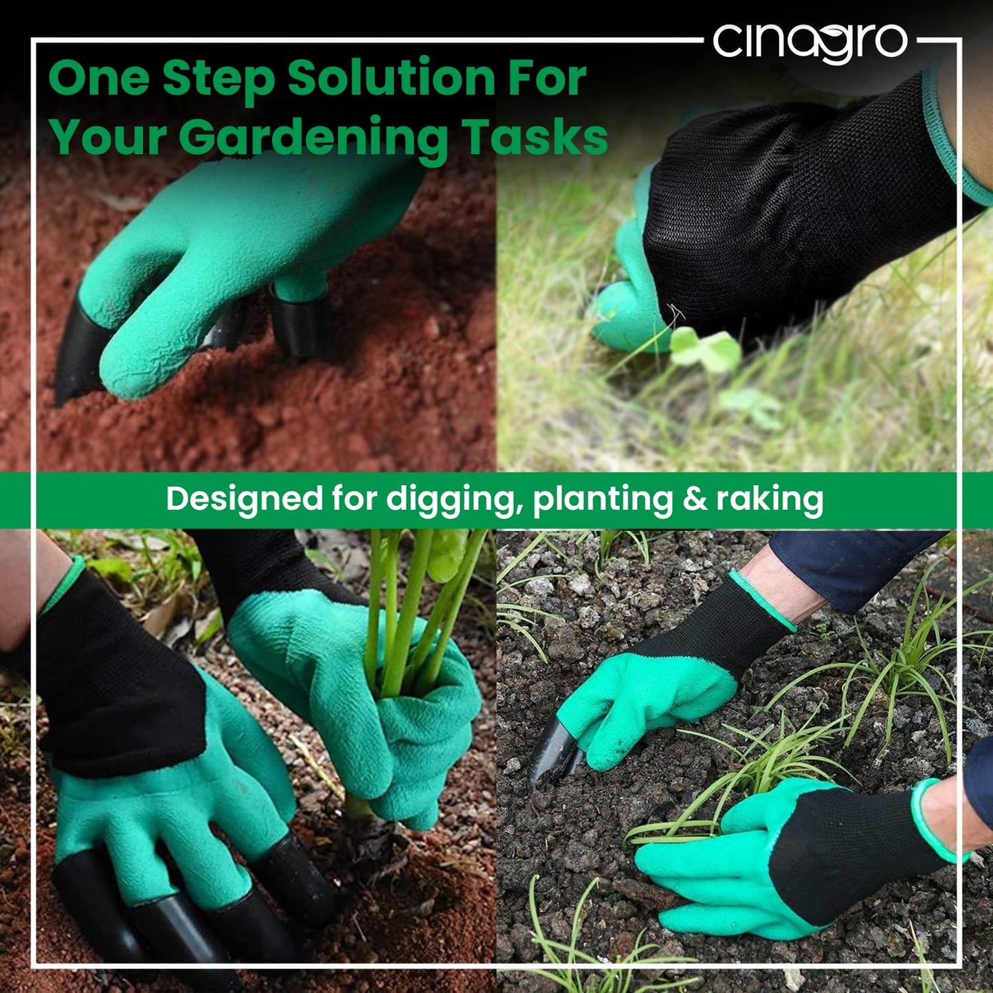 Heavy Duty Garden Farming Claw Gloves