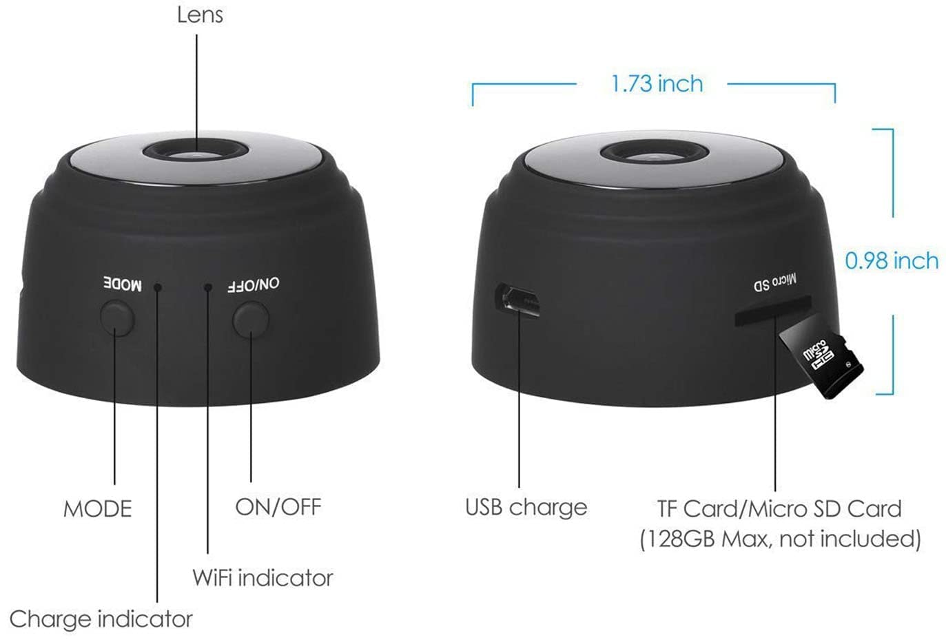 Rechargeable Wi-Fi CCTV Live Camera