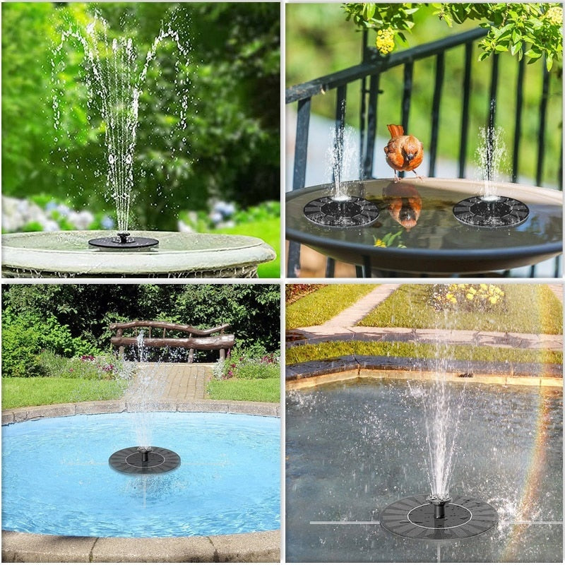 Solar Water Fountain