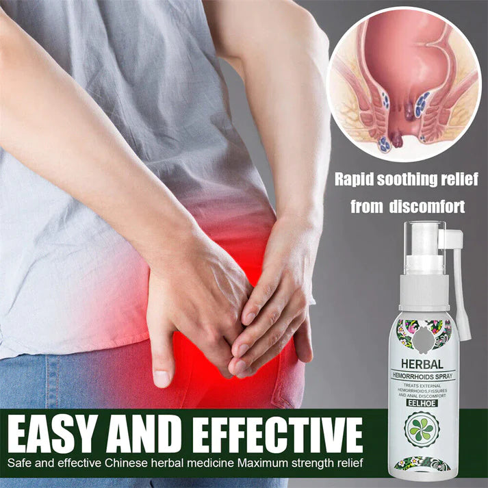 Curesafe Hemorrhoids Spray (Buy 1 Get 1 Free)