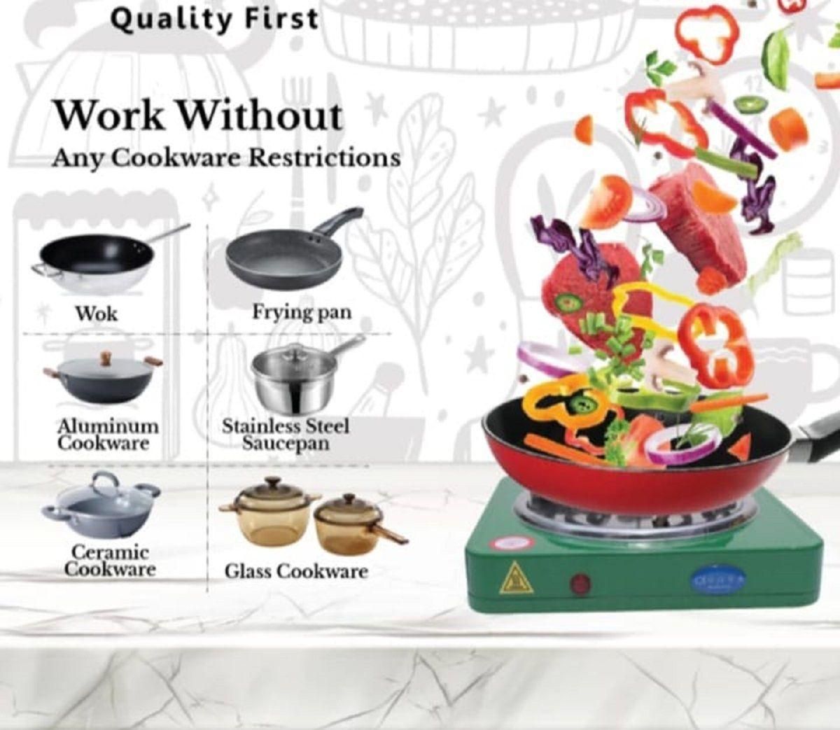Kitchen Queen Flameless Electric Cooking Stove