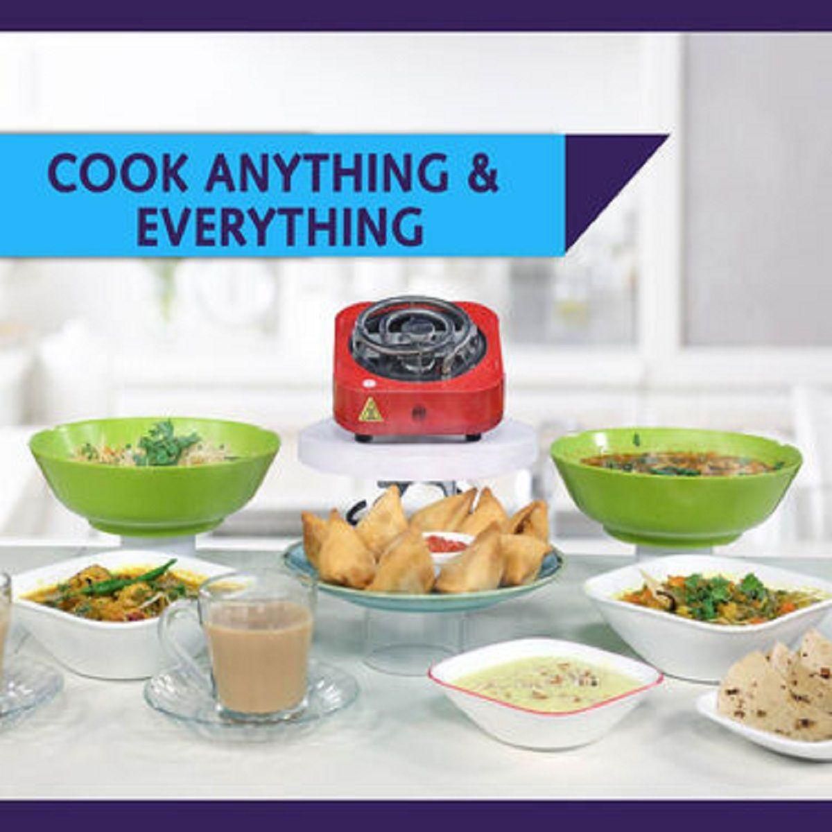 Kitchen Queen Flameless Electric Cooking Stove