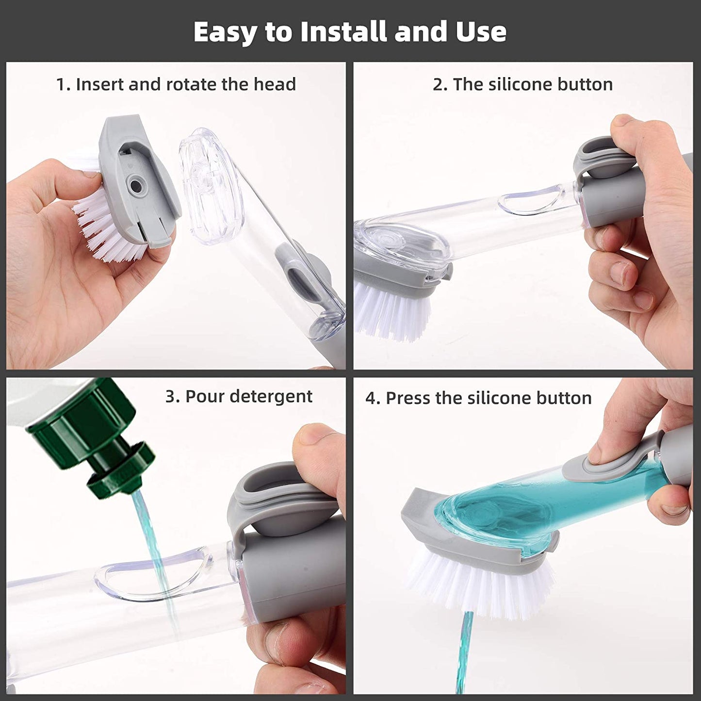 2 in 1 Cleaning Brush