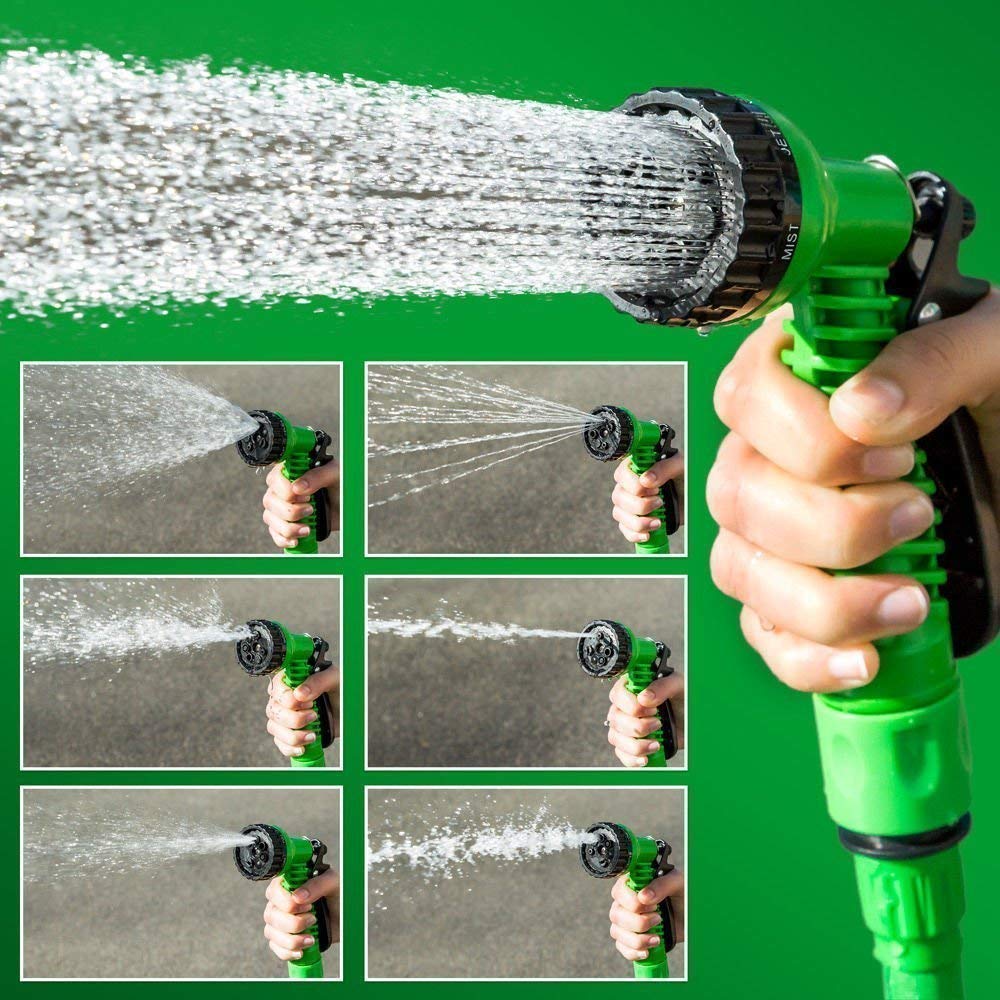 Hose Pipe With Multi Spray Gun