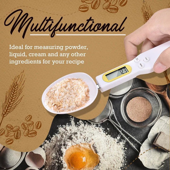 Digital Kitchen Scale Measuring Spoon