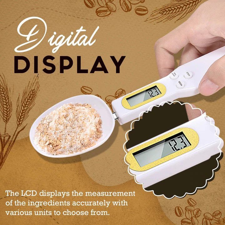 Digital Kitchen Scale Measuring Spoon