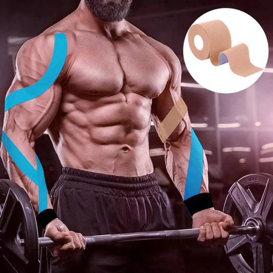 Kinesiology Tape for Muscle Pain Relief