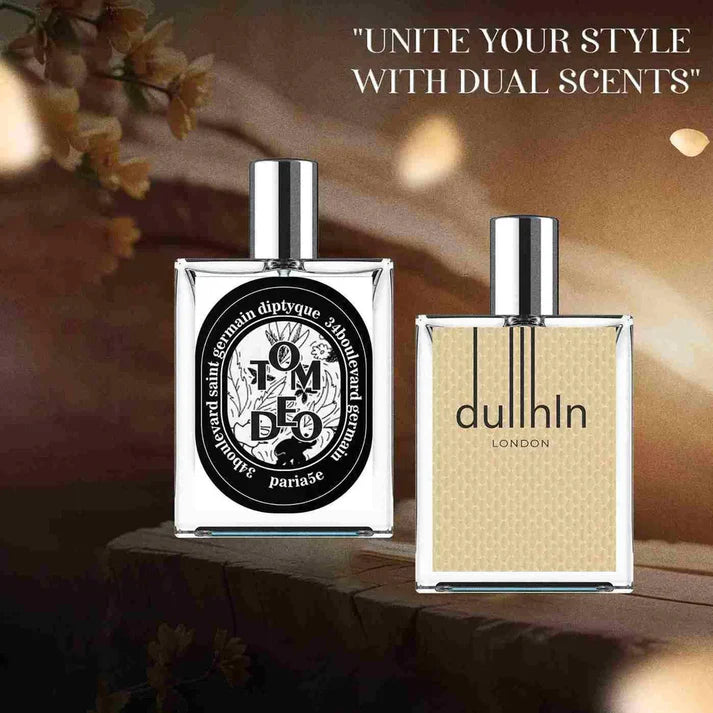 Inspired Perfume Combo: Diptyque Tam Dao & Dunhill Icon Elite Used By The King Of Bollywood, SRK