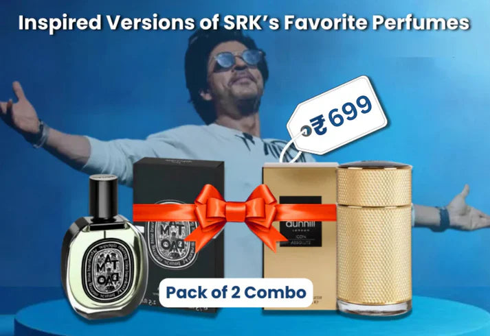 Inspired Perfume Combo: Diptyque Tam Dao & Dunhill Icon Elite Used By The King Of Bollywood, SRK