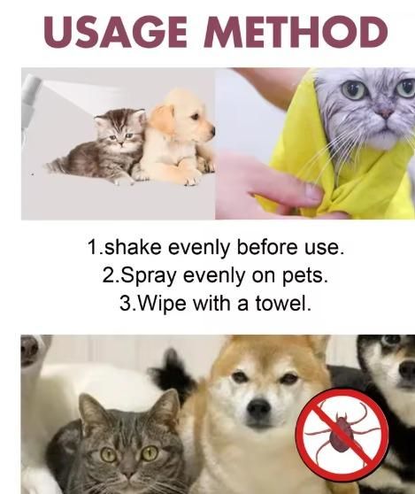 Anti Tick & Flea Spray ( Buy 1 Get 1 free )
