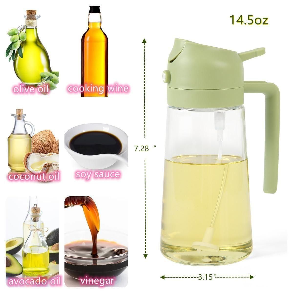 2 in 1 Glass Oil Dispenser