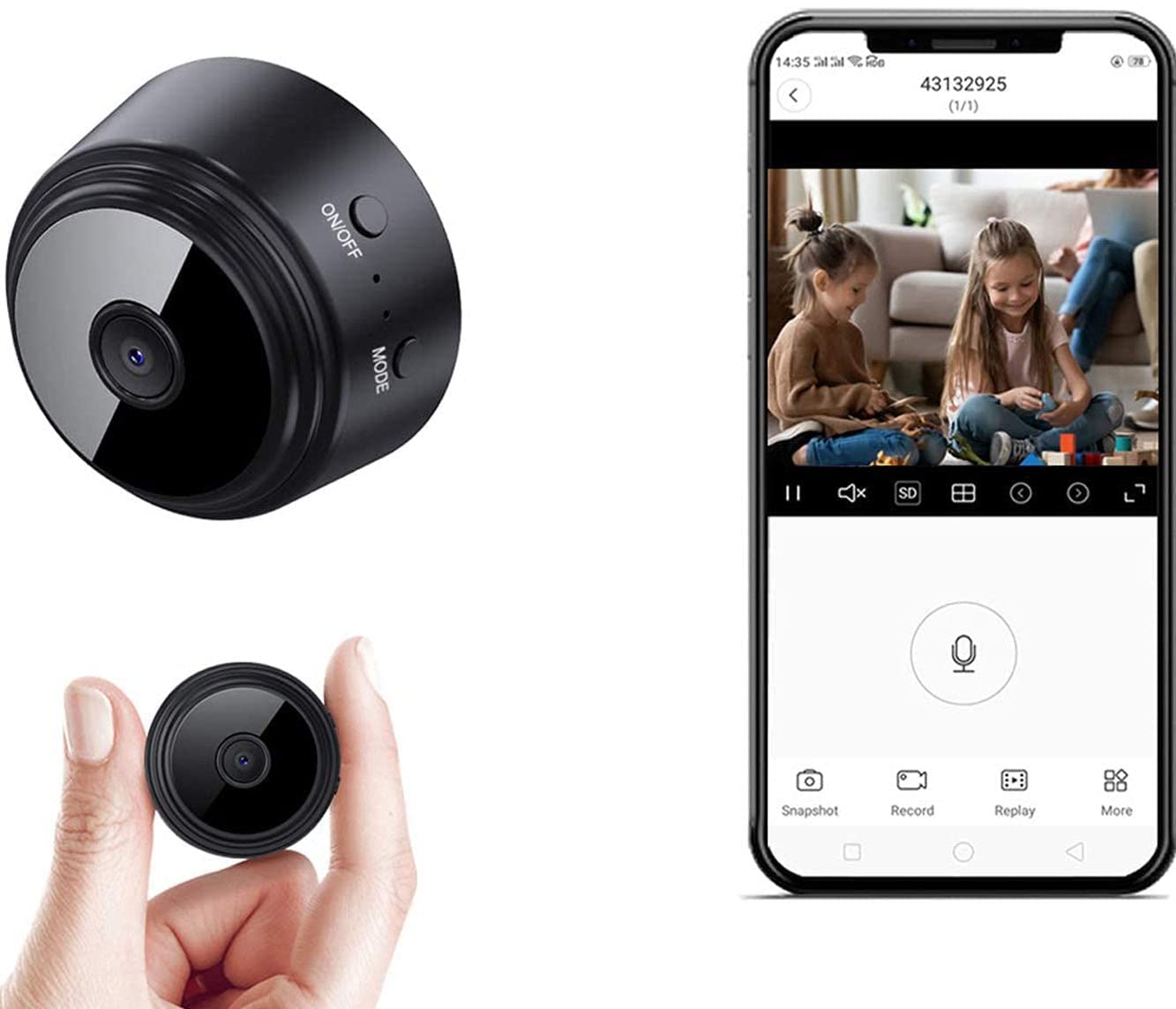 Rechargeable Wi-Fi CCTV Live Camera