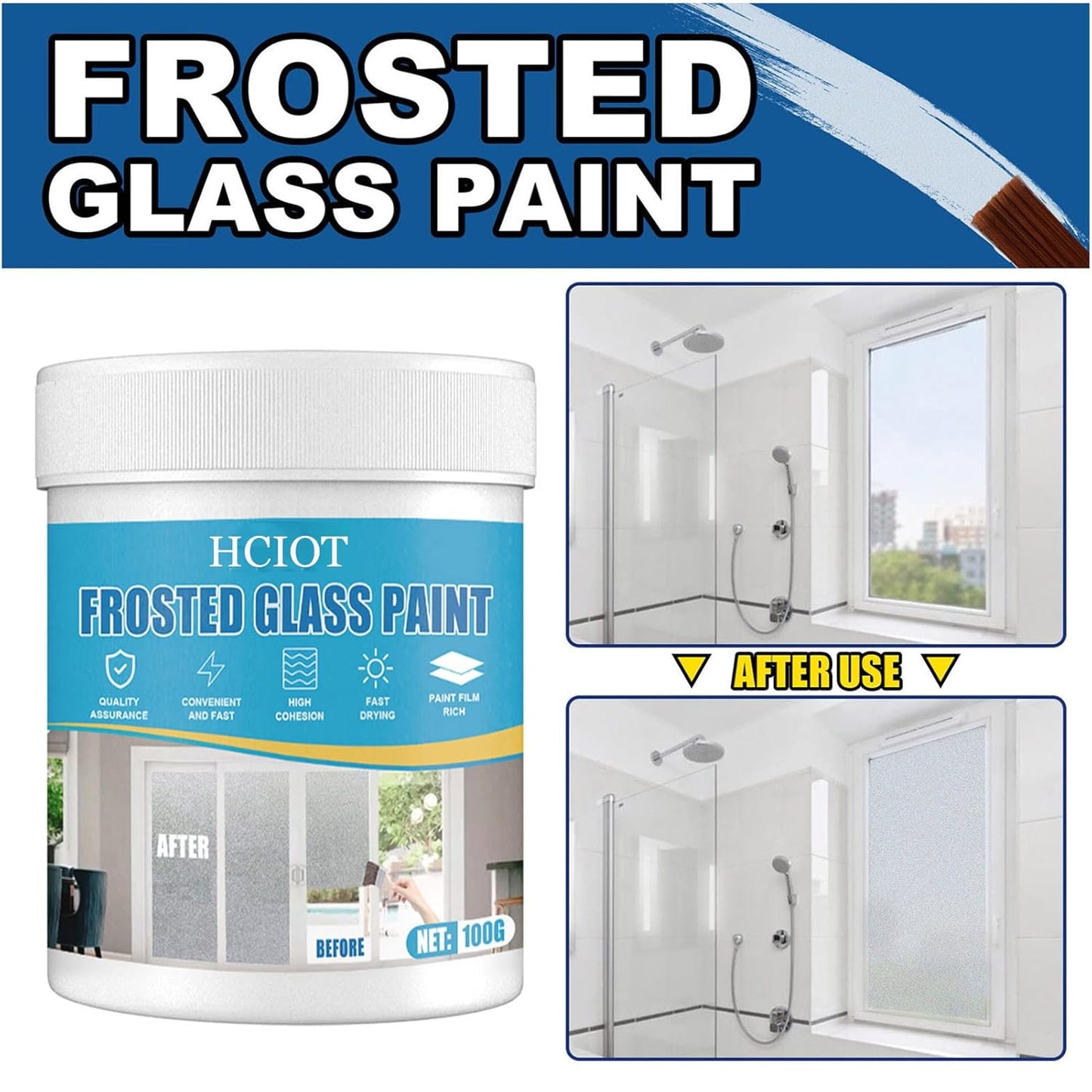 Water-based Glass Frosting Paint (Buy 1 Get 1 Free)