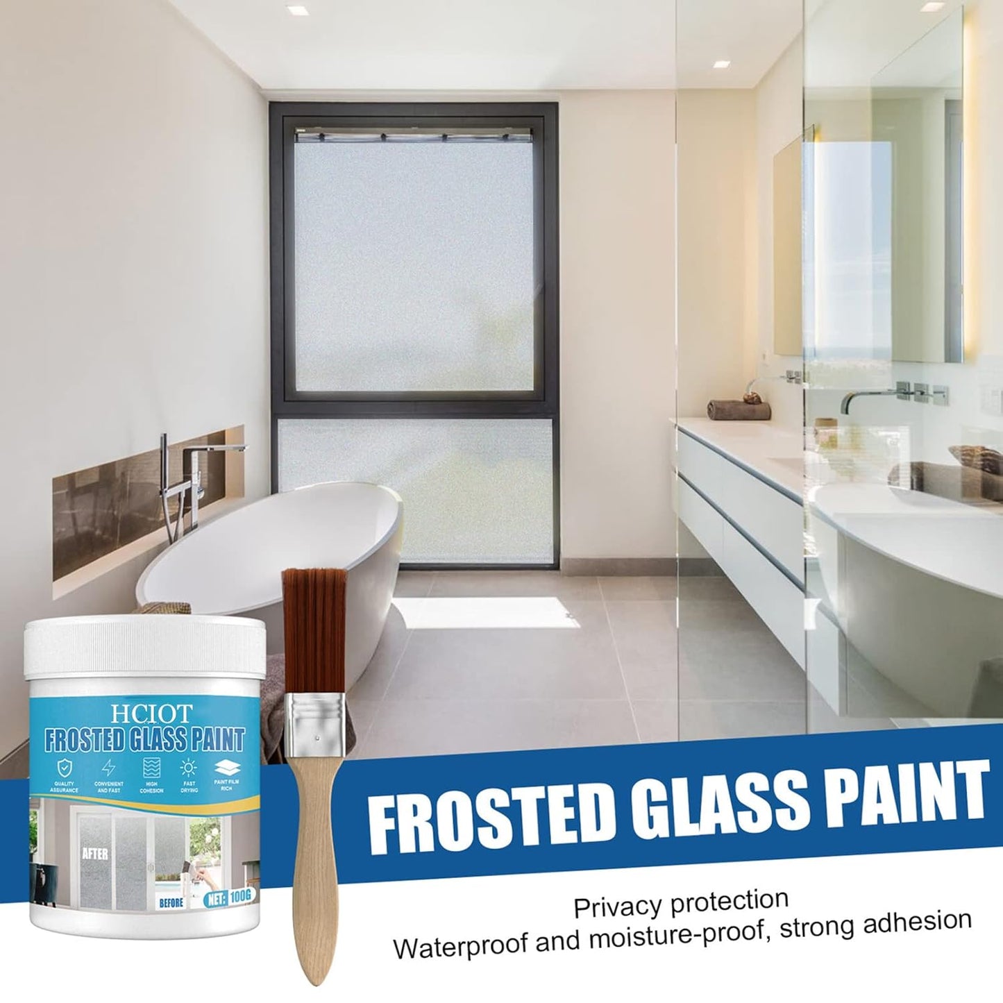 Water-based Glass Frosting Paint (Buy 1 Get 1 Free)