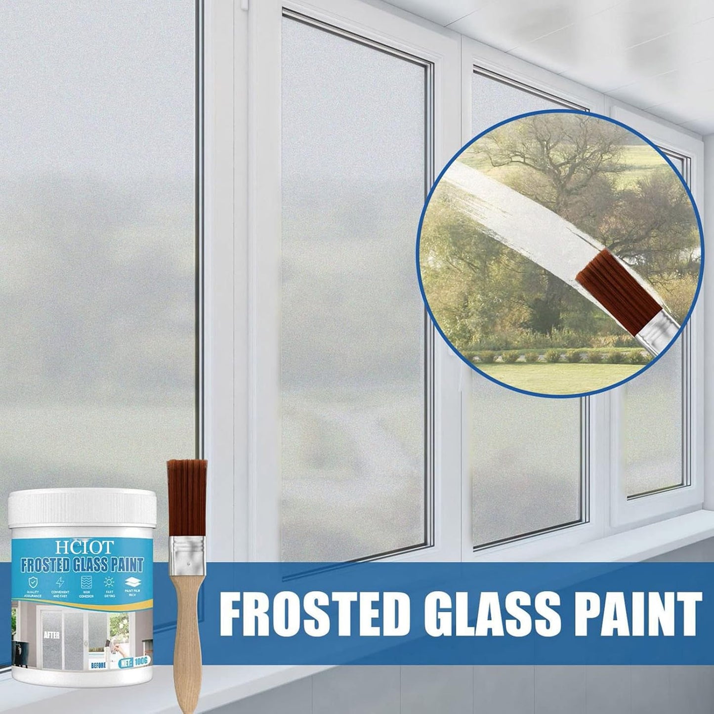 Water-based Glass Frosting Paint (Buy 1 Get 1 Free)