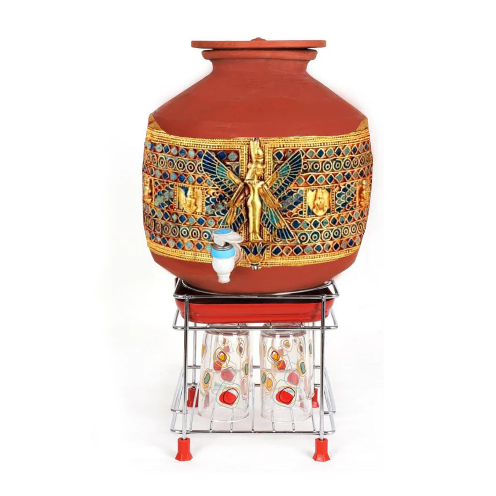 Heavy Steel Matka Stand with Free Tray