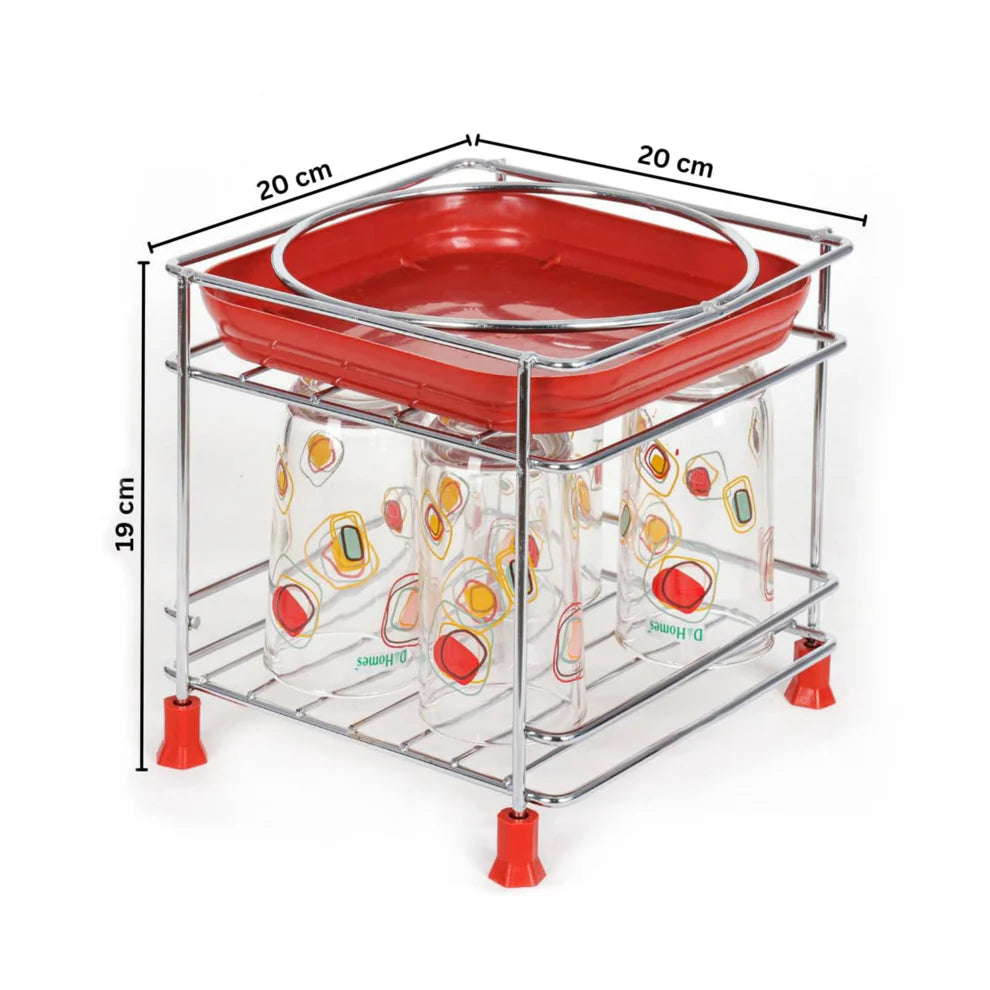 Heavy Steel Matka Stand with Free Tray