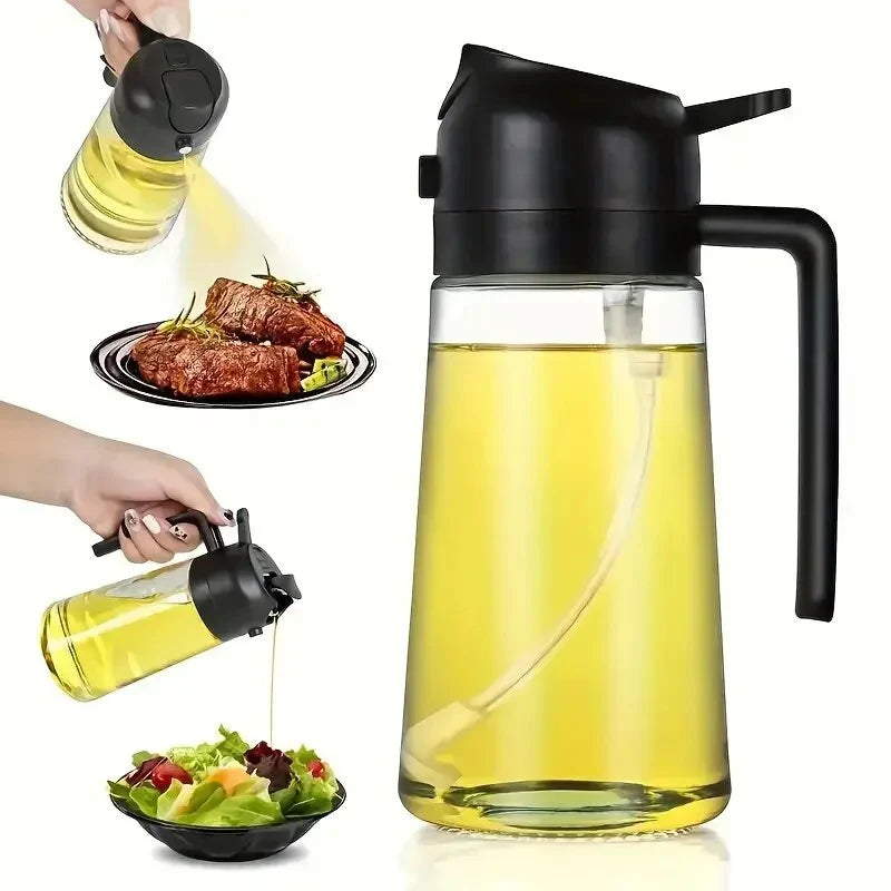 2 in 1 Glass Oil Dispenser