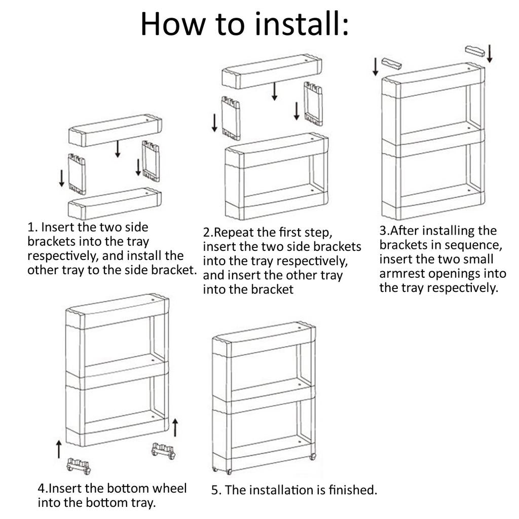 Storage Organizer Rack