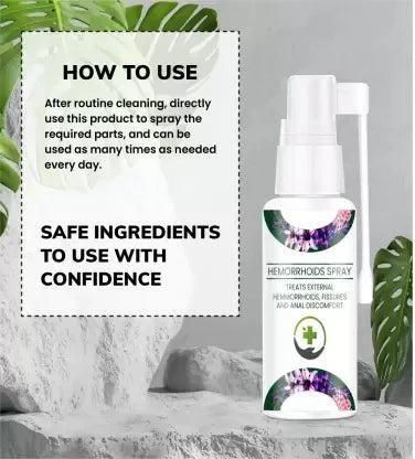 Curesafe Hemorrhoids Spray (Buy 1 Get 1 Free)