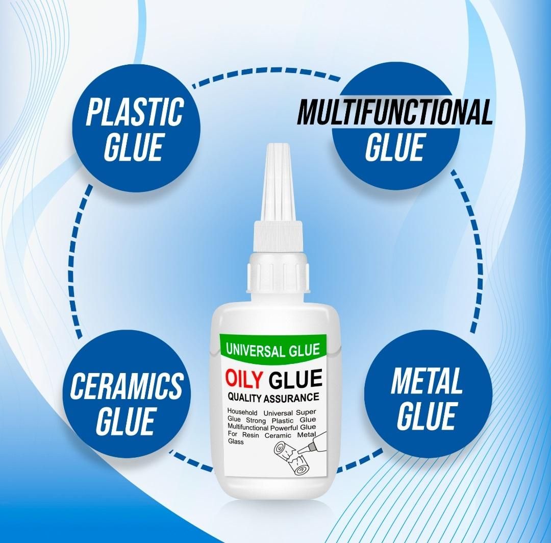 Welding High Strength Oily Glue Super Adhesive Glue(Pack Of 2)