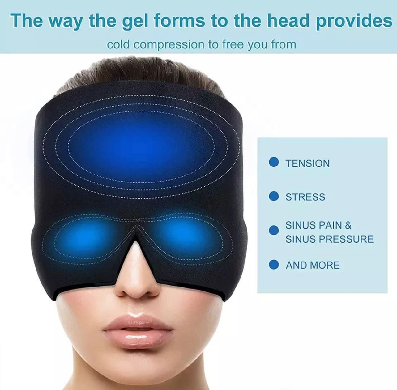 Migraine Relief Cap, Headache Relief Cap, Cold Therapy Migraine Relief Cap