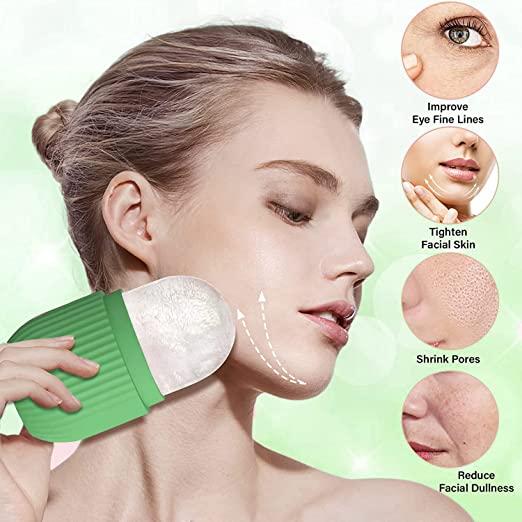 Ice Roller for Face & Eyes, Face Massager (Pack of 1)