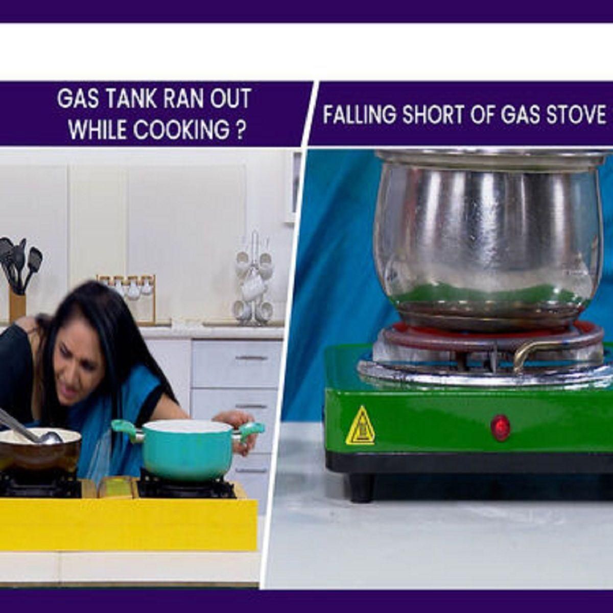 Kitchen Queen Flameless Electric Cooking Stove