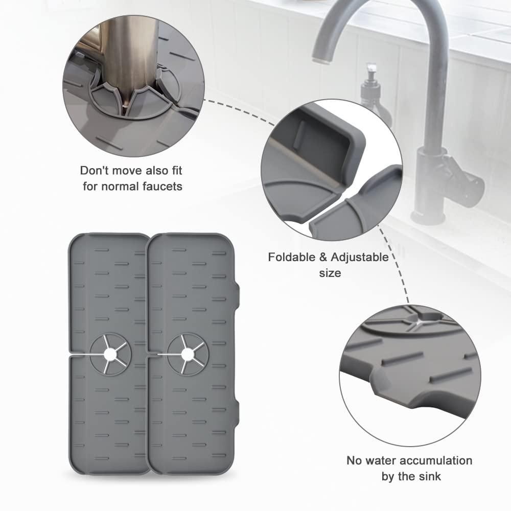 Silicone Sink Faucet Mat