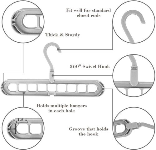 Space Saver Magic Hanger - Justbasket