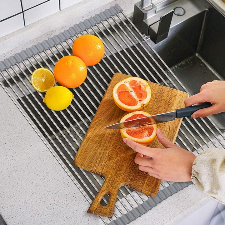 Roll-Up Dish Drying Rack