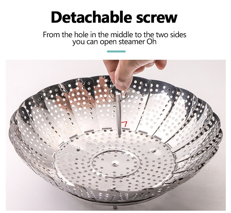 Stainless Steel Steamer Basket