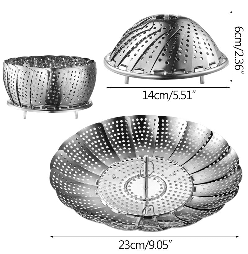 Stainless Steel Steamer Basket