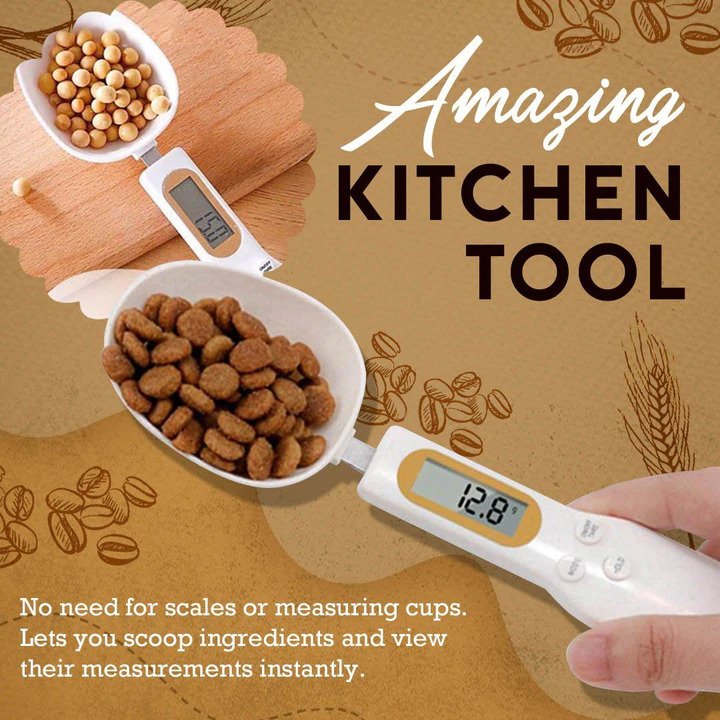Digital Kitchen Scale Measuring Spoon