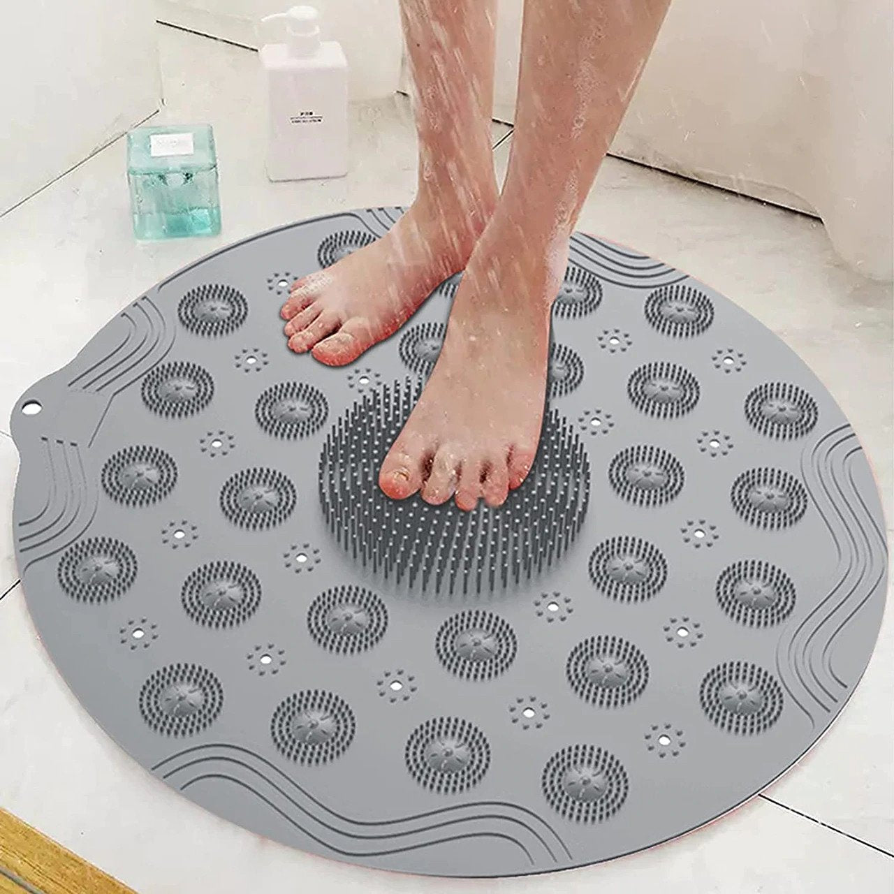 Non Slip Silicone Bathroom Mat