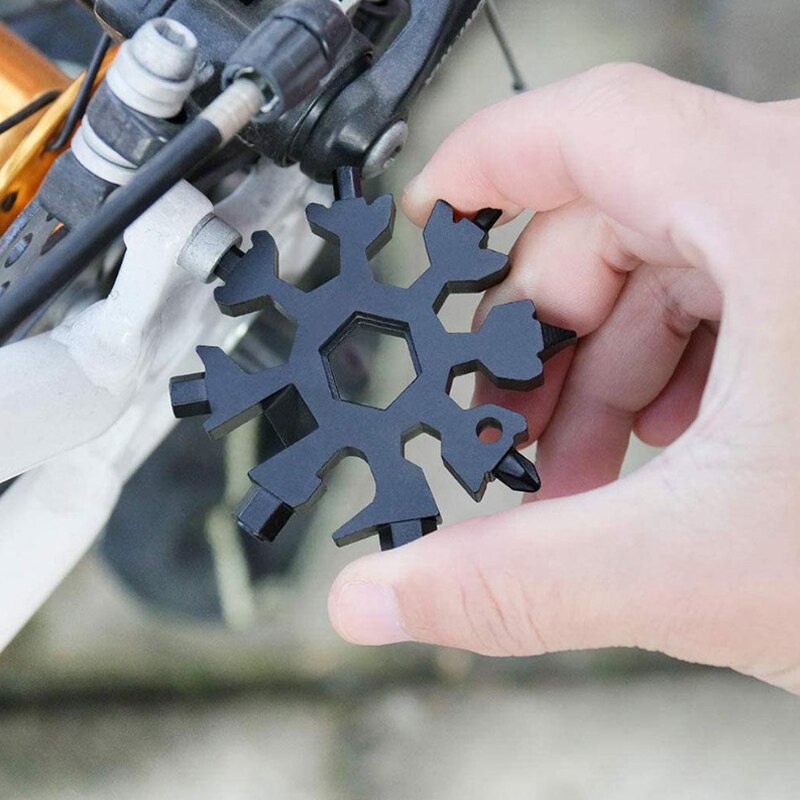 18-in-1 Stainless Steel Snowflakes Multi-tool