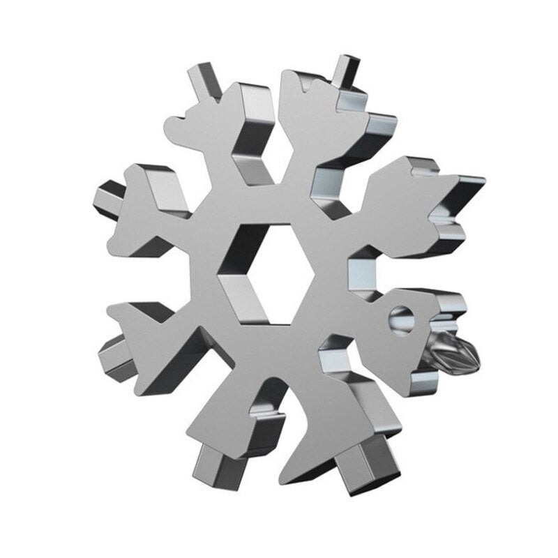 18-in-1 Stainless Steel Snowflakes Multi-tool